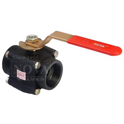 Ball Valves 3 Piece Forged Steel